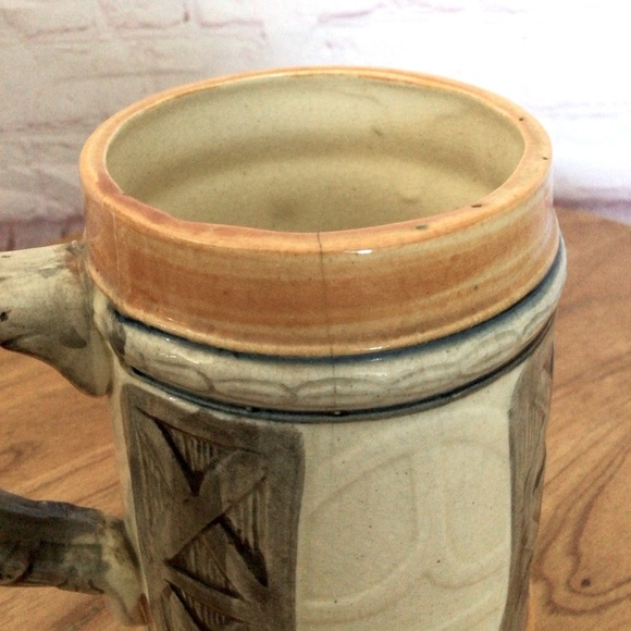 Vintage 1930’s Ceramic Beer Stein Mug - Japan - Picture 7 of 9